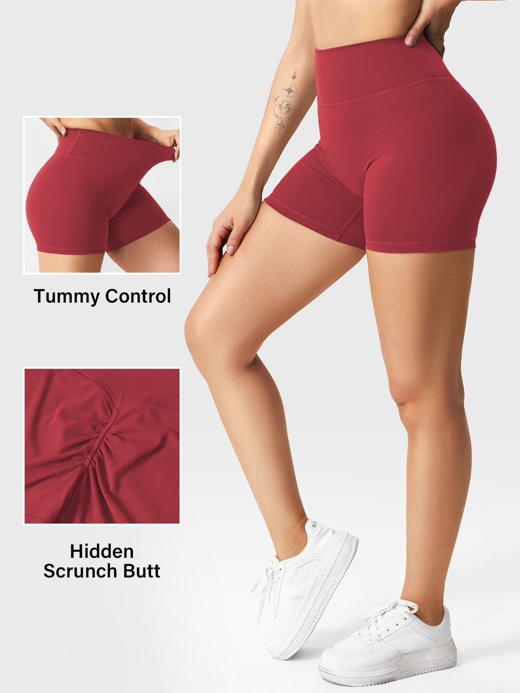 FitStyle Craze 11,5 cm Scrunch-Shorts