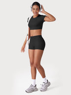 Fitstyle Eloiwen 3,6" Mid-Rise Shorts mit Taschen