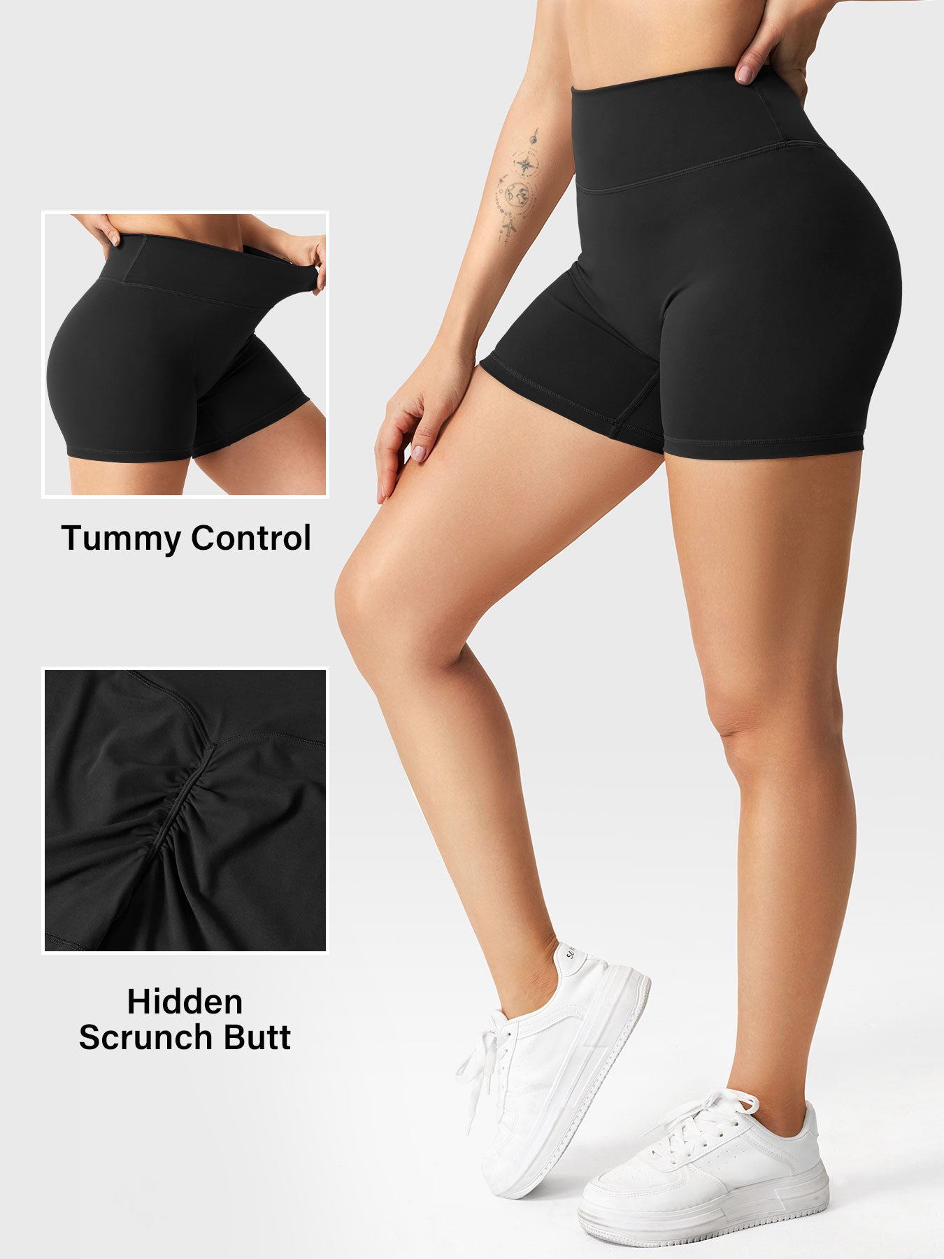 FitStyle Craze 11,5 cm Scrunch-Shorts