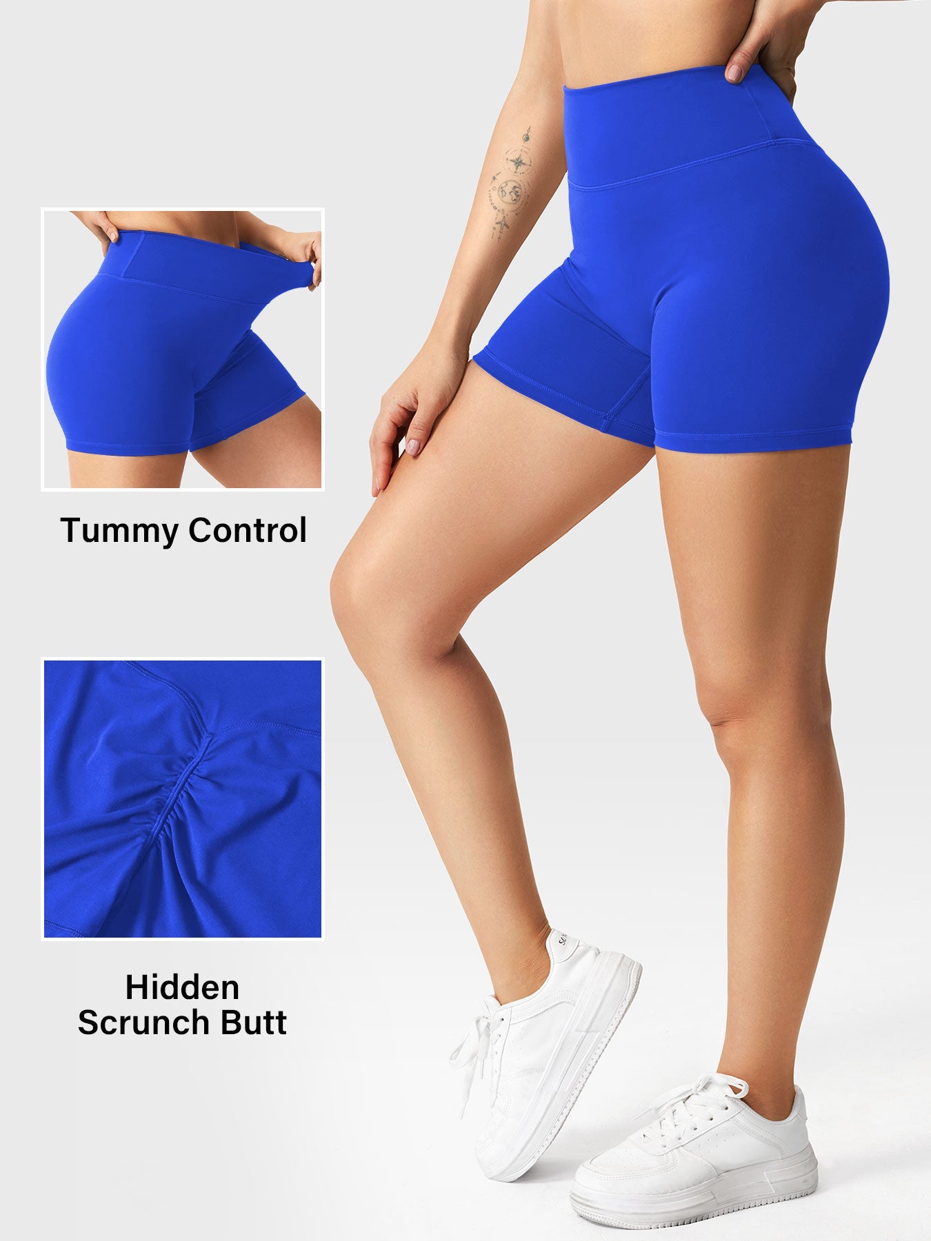 FitStyle Craze 11,5 cm Scrunch-Shorts