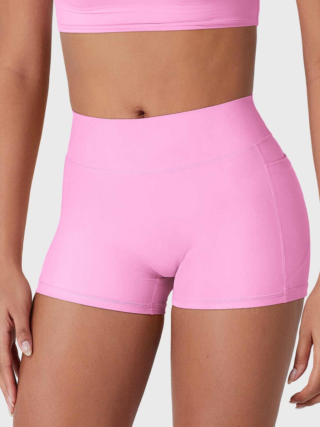 Fitstyle Eloiwen 3,6" Mid-Rise Shorts mit Taschen