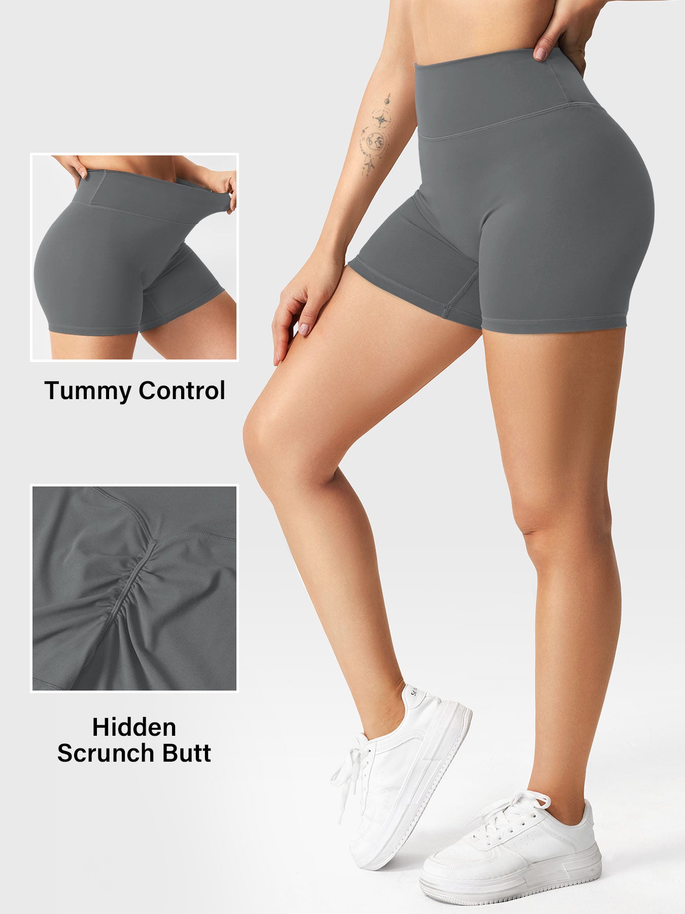 FitStyle Craze 11,5 cm Scrunch-Shorts