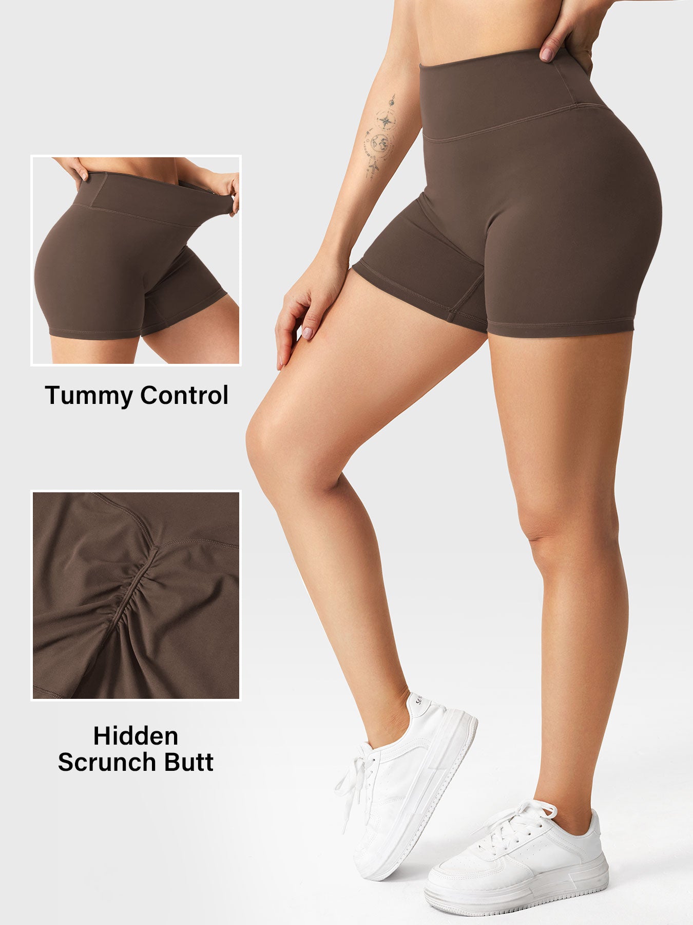 FitStyle Craze 11,5 cm Scrunch-Shorts