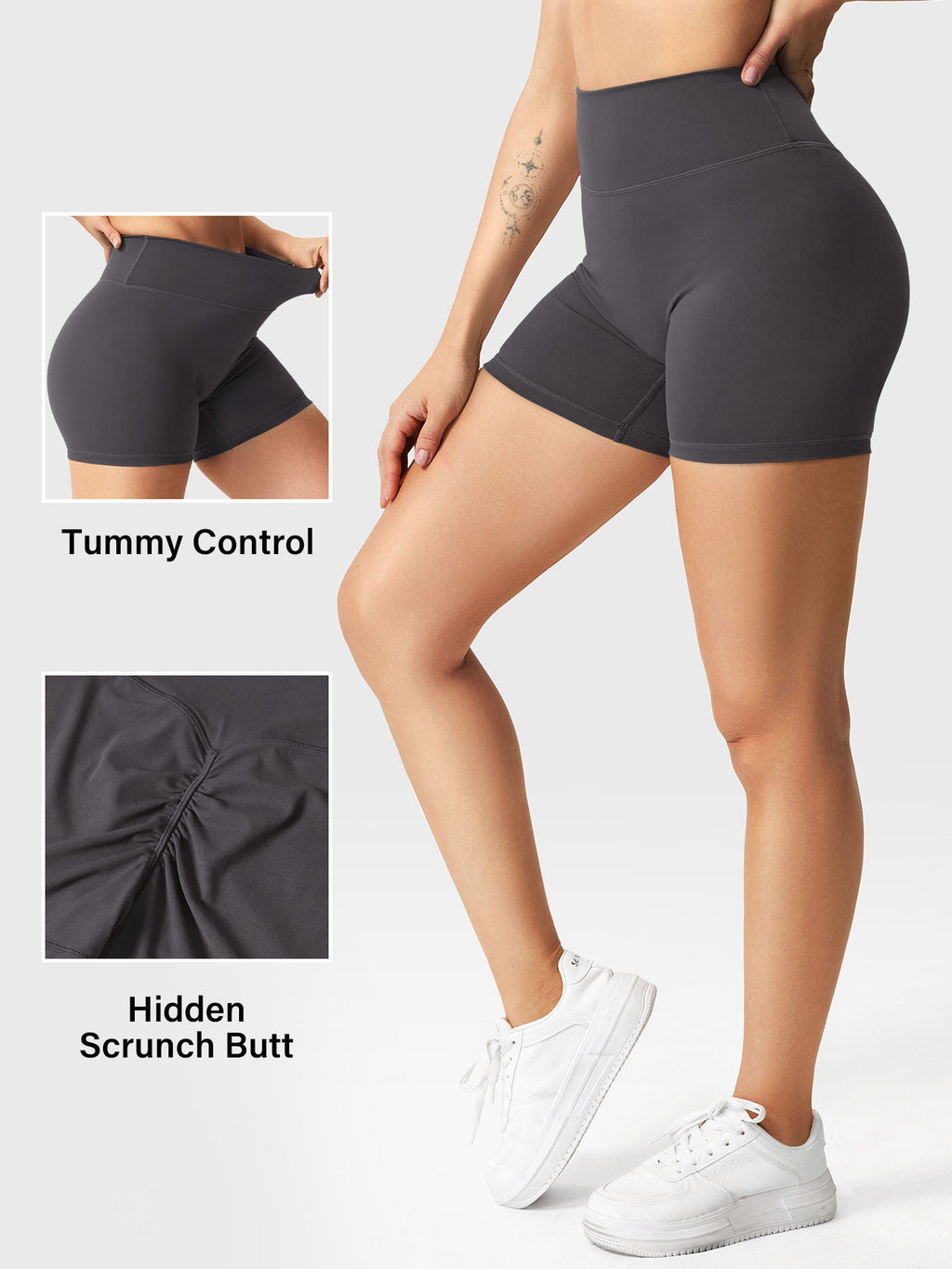 FitStyle Craze 11,5 cm Scrunch-Shorts