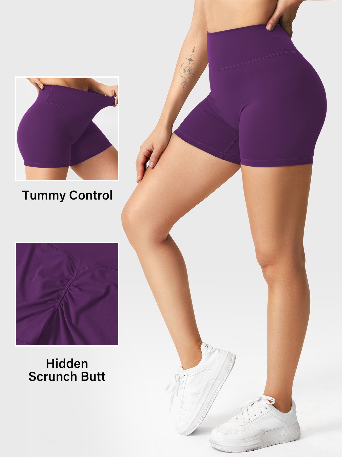 FitStyle Craze 11,5 cm Scrunch-Shorts
