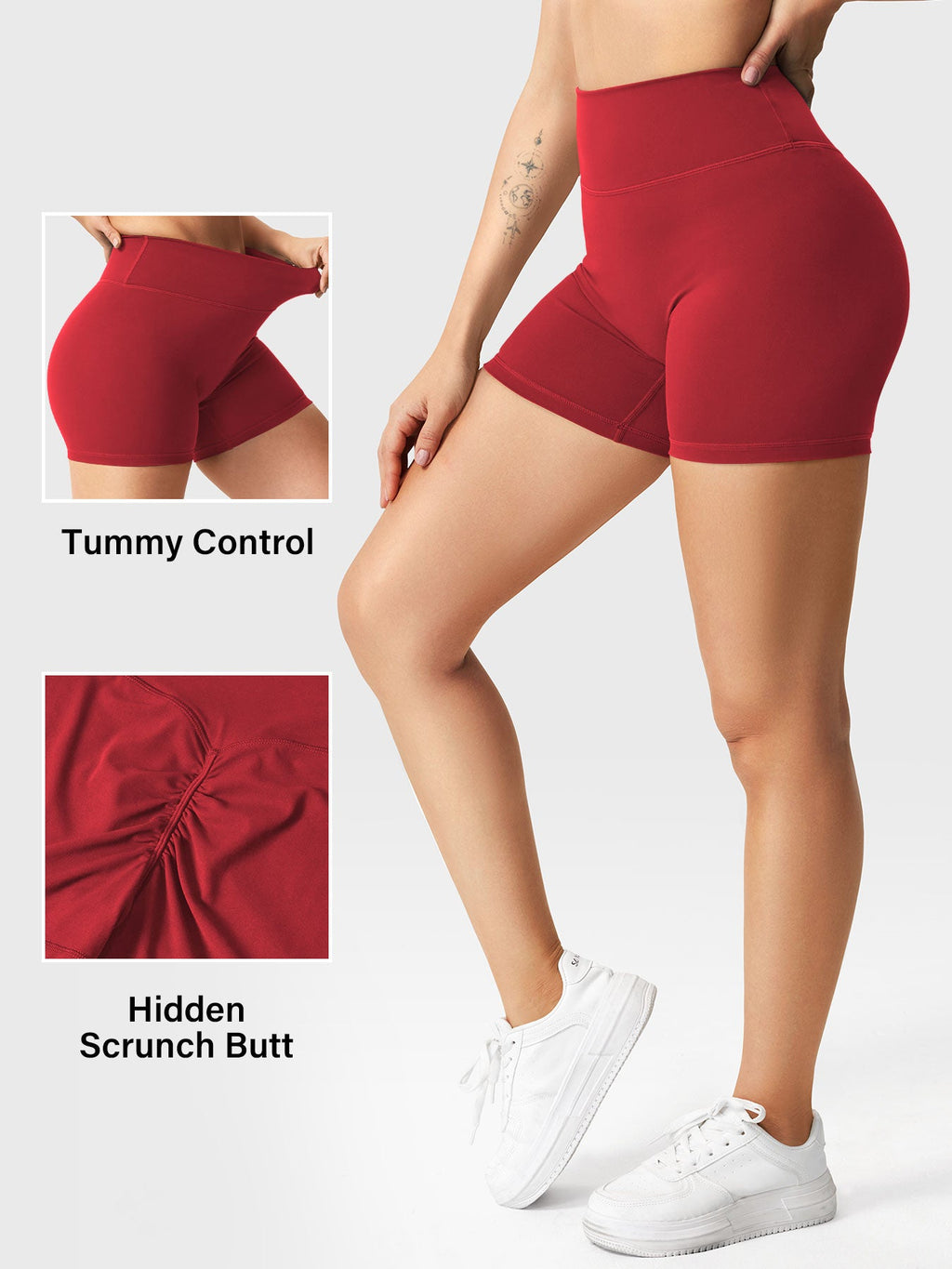 FitStyle Craze 11,5 cm Scrunch-Shorts