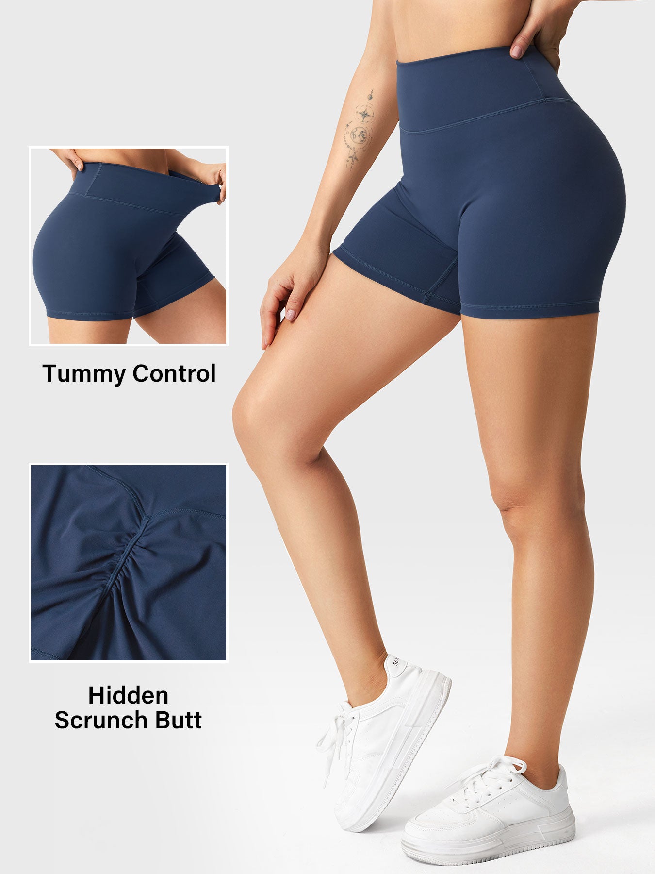 FitStyle Craze 11,5 cm Scrunch-Shorts