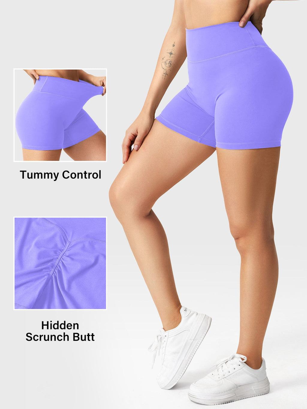 FitStyle Craze 11,5 cm Scrunch-Shorts