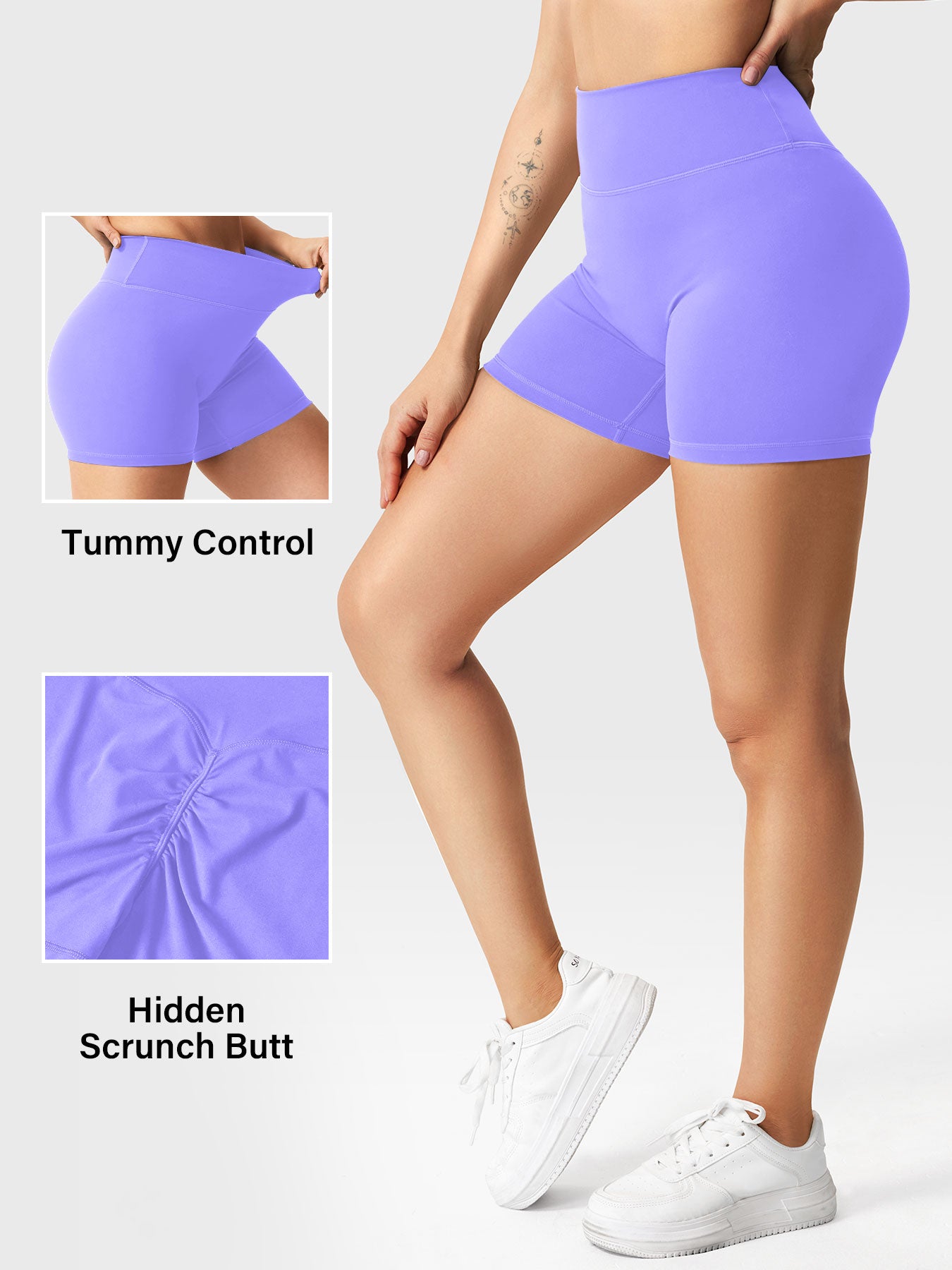 FitStyle Craze 11,5 cm Scrunch-Shorts