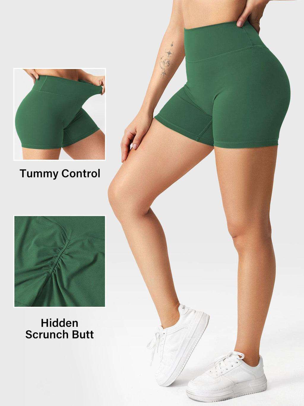 FitStyle Craze 11,5 cm Scrunch-Shorts