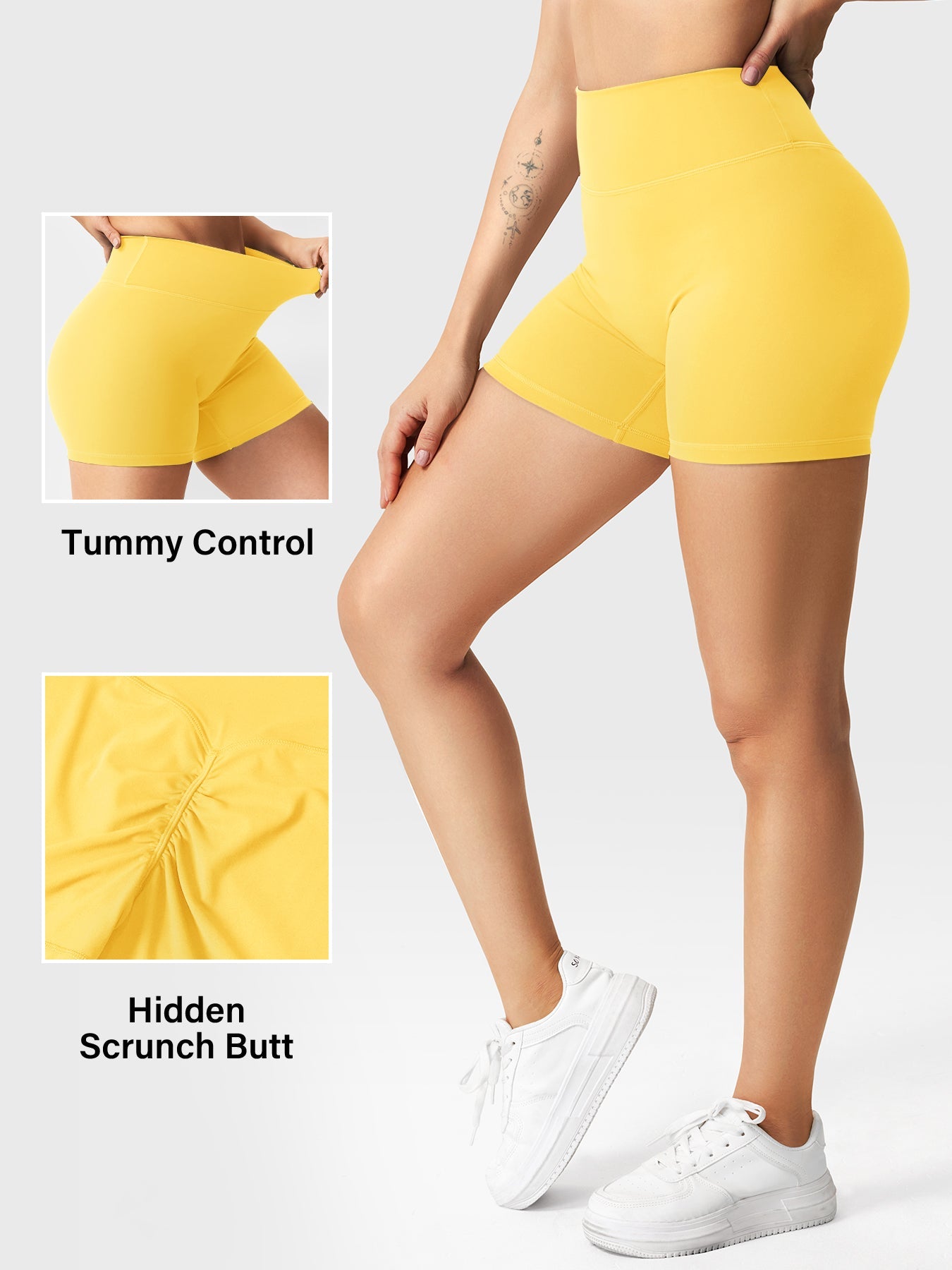 FitStyle Craze 11,5 cm Scrunch-Shorts