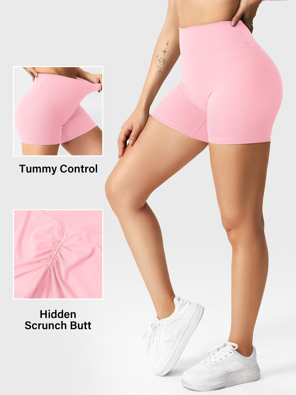 FitStyle Craze 11,5 cm Scrunch-Shorts