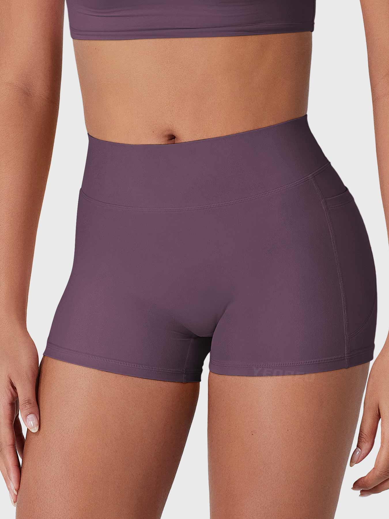 Fitstyle Eloiwen 3,6" Mid-Rise Shorts mit Taschen